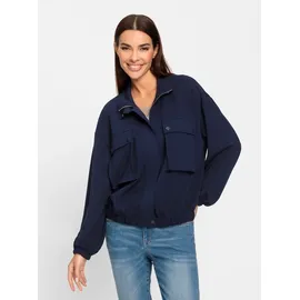 Heine Jersey-Jacke blau 44