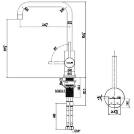 Reginox Logan RVS edelstahl R31797