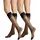 Hudson Damen Kniestrümpfe Simply 20 To Go 2-Pack druckfreier Bund 20 DEN Black 0005 ONESIZE