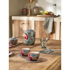 Pip Studio Blooming Tales Fantasy Khaki Tasse 0,3 l Braun 2