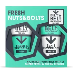Below the Belt Grooming Fresh Nuts and Bolts Geschenkset für die intime Hygiene