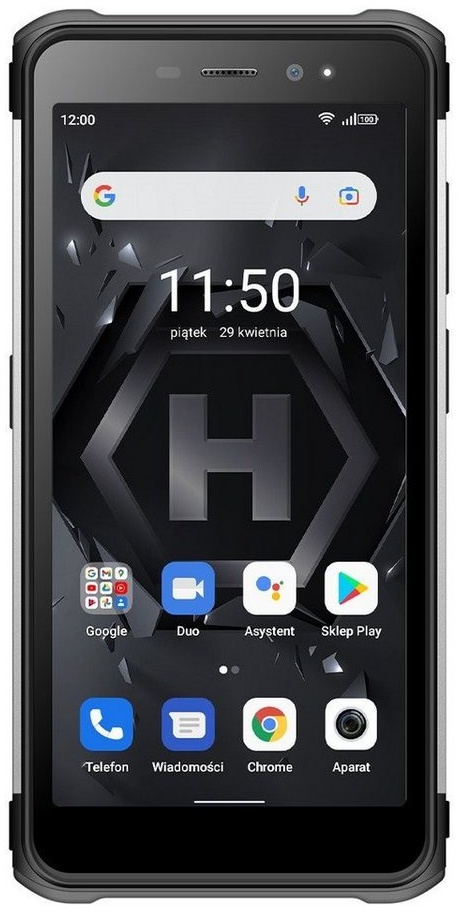 Hammer Iron 4 Smartphone 5,5-Zoll, 5180 mAh Wasserdicht Schwarz-Silber Smartphone schwarz|silberfarben