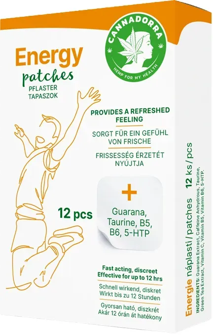 Hanf Gesundheit Energie-Pflaster – 12 Stk.