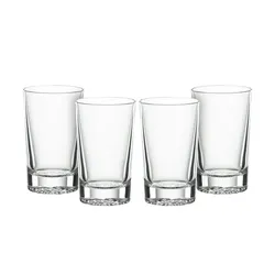 Spiegelau Softdrinkgläser 4er Set Lounge , transparent/klar , Glas