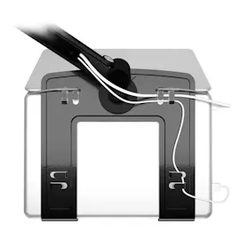 DataFlex Notebookhalterung Viewlite Option 043 schwarz