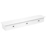 Songmics Wandregal 15 x 80 x 10 cm Weiß