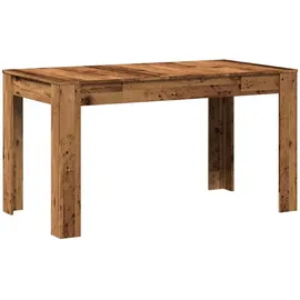 vidaXL Esstisch 140 x 76 x 74,5 cm braun