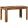vidaXL Esstisch 140 x 76 x 74,5 cm braun