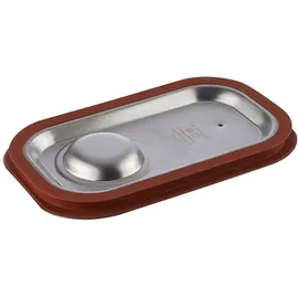 APS GN 1/4 Transport-Steck-Deckel, Silikondichtung, Griffmulde und Loch gegen Unterdruck, nicht für Kombidämpfer geeignet