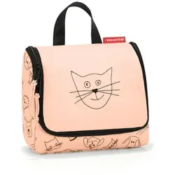 reisenthel® toiletbag S kids cats and dogs rose