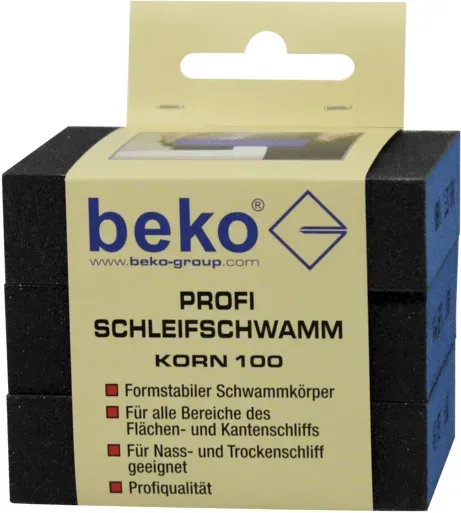 Profi Schleifschwamm beko, 3er-Set - Korn 180