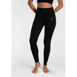 Sporthose XTREME SOCKSWEAR "Sportleggings", Damen, Gr. M, N-Gr, schwarz, Obermaterial: 92% Polyamid, 8% Elasthan, unifarben, casual, eng lang, Hosen, Leggings mit nahtlosem Design, perfekt zum Workout
