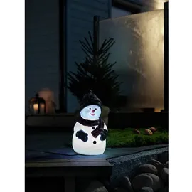 Konstsmide LED Kunststoffschneemann mit RGB-Farbwechsel 1 Diode 4,5V Außen IP44