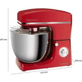 Bomann KM 6036 CB rot