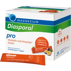 Magnesium-Diasporal pro direkt-Granulat Muskeln und Knochen
