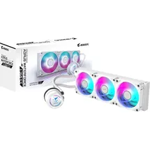 Gigabyte AORUS WATERFORCE II 360 ICE CPU Wasserkühler, Weiss