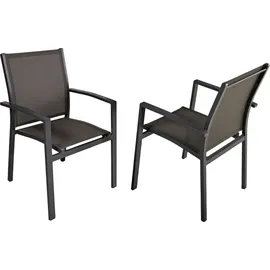 Garden Pleasure Davina Set 7-tlg. Braun/Grau
