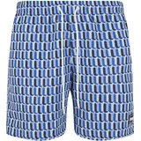 URBAN CLASSICS Badeshorts Urban Classics Pattern Swim Short Blau XL