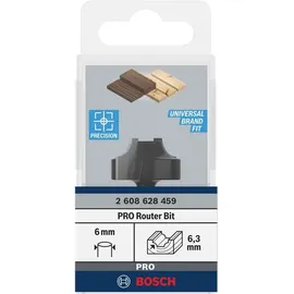 Bosch Profilfräser 6 mm R1 6,3 mm D 25,4 mm L 14 mm G 46 mm
