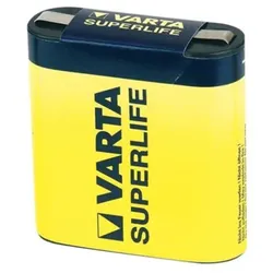Zink-Kohle-Batterie, 3R12 (Flachbatterie) / Superlife, 4,5 V