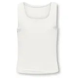 Only & Kids Damen Kogea S/L 2-Ways Top JRS Noos, Cloud Dancer, 122-128 - 122-128