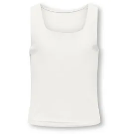 Only & Kids Damen Kogea S/L 2-Ways Top JRS Noos, Cloud Dancer, 122-128 - 122-128