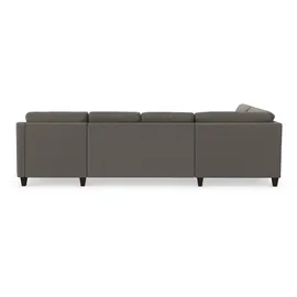 sit&more Wohnlandschaft SIT & MORE "Farö U-Form", braun (schlamm), B:325cm H:90cm T:187cm, Sofas, Wohnlandschaft, inklusive Federkern, wahlweise mit Bettfunktion und Bettkasten