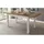 furn.design Seyne 90 x 82 x 200 cm weiß