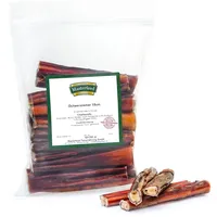 Masterfeed Ochsenziemer, Getrocknet, 100% Natürlich, Kauartikel für Hunde (20 cm, 200 g)