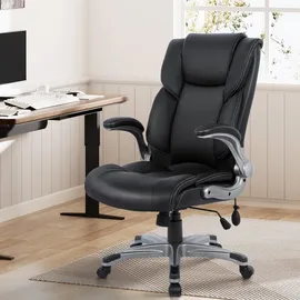 colamy Bürostuhl 2822 Kunstleder Schwarz