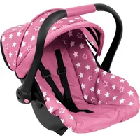 Bayer Design Puppen-Autositz mit Dach, Altrosa