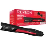 Revlon One-Step Air Straight Glättbürste Warm Schwarz, Rot