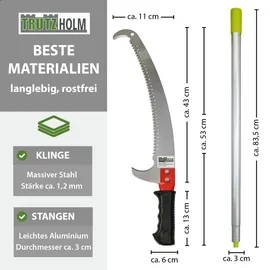 Trutzholm Astsäge Teleskopsäge 6,5 m