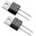 VISHAY RTO 50 F-100 Hochlast-Widerstand 100Ω axial bedrahtet TO-220 50W 1% 1 St. Tube