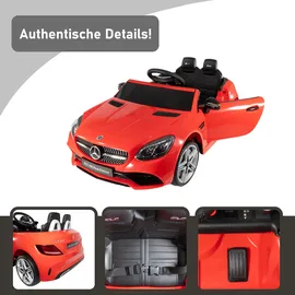 Lemodo Elektroauto Mercedes Elektrofahrzeug rot (nicht verfügbar)