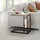 Tectake Beistelltisch Braun Eiche 36,5 x 60 x 55 cm