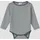 s.Oliver Unisex Body mit Rippstruktur - grau|weiß|creme - 74