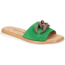 Gabor Pantolette grün 37 EU