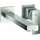 Grohe Eurocube 2-Loch-Waschtischbatterie Supersteel