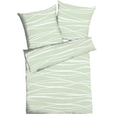 KAEPPEL Motion Mako-Satin jade 135 x 200 cm + 80 x 80 cm