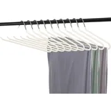 Luziyun Hosenbügel KleiderbüGel Hosen 10 StüCk HosenbüGel Platzsparend, Mit Anti-Rutsch-Schicht KleiderbüGel fur Hosen, Einfach AufzuhäNgen HosenkleiderbüGel HosenbüGel Metall HosenaufhäNgung