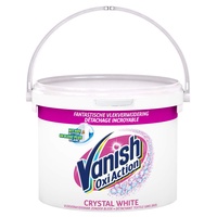 Vanish Oxi Action - Crystal White Poeder Base - Vlekkenverwijderaar voor Witte Was - 2,4 kg