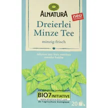 Alnatura Dreierlei Minze Teebeutel 20 x 1,5 g