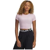 Under Armour Rival Rib Baby Kurzarm-t-shirt - Prime Pink / White - S