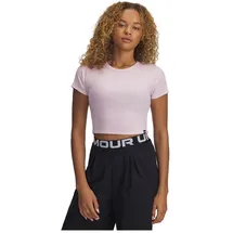 Under Armour Rival Rib Baby Kurzarm-t-shirt - Prime Pink / White - S