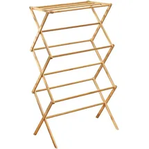 mDesign Bambus Turmtrockner 1,1 m naturfarben