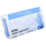 Dr. Berger Nitril Einmalhandschuhe latex- und puderfrei Blau Gr. S 1 St