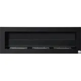 Homcom Ethanolkamin 3 Brennboxen Schwarz