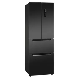 Bomann KG 7361 IX French Door (320 l, 1860 mm hoch, Schwarz)
