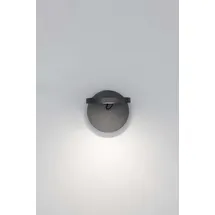 Artemide Demetra Faretto LED, Wandleuchte ohne Schalter, anthrazitgrau 3.000 K